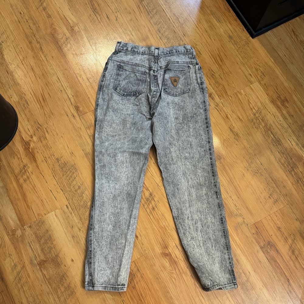 Cap Ferrat Acid Washed 80’s Jeans 27” Waist